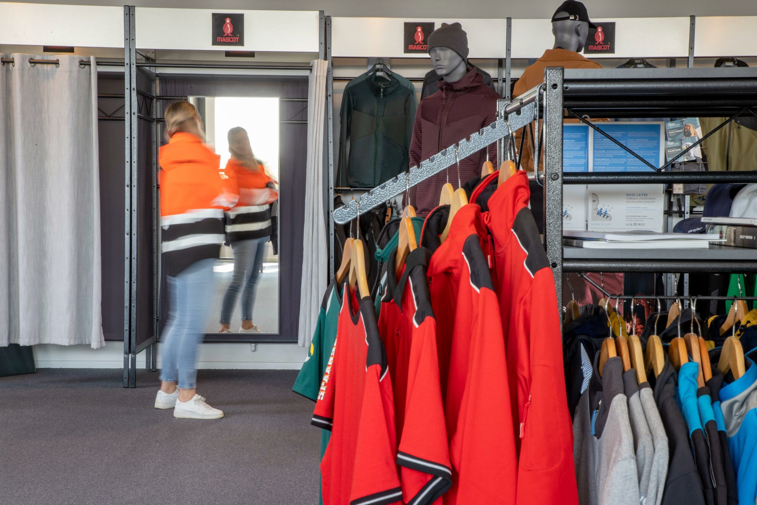 Zijlstra beroepskleding showroom
