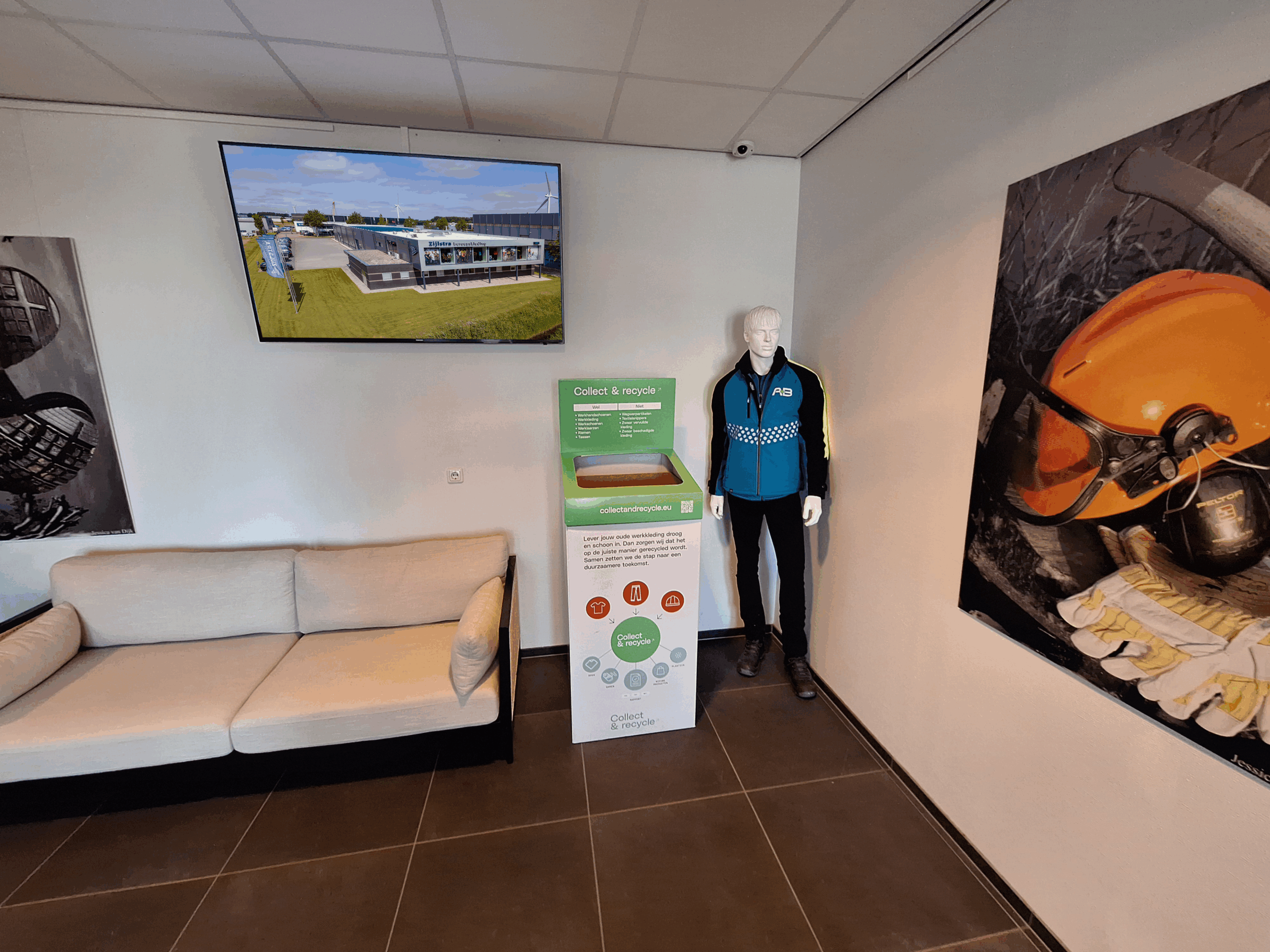 Werkkleding recyclen? De Collect en Recycle box