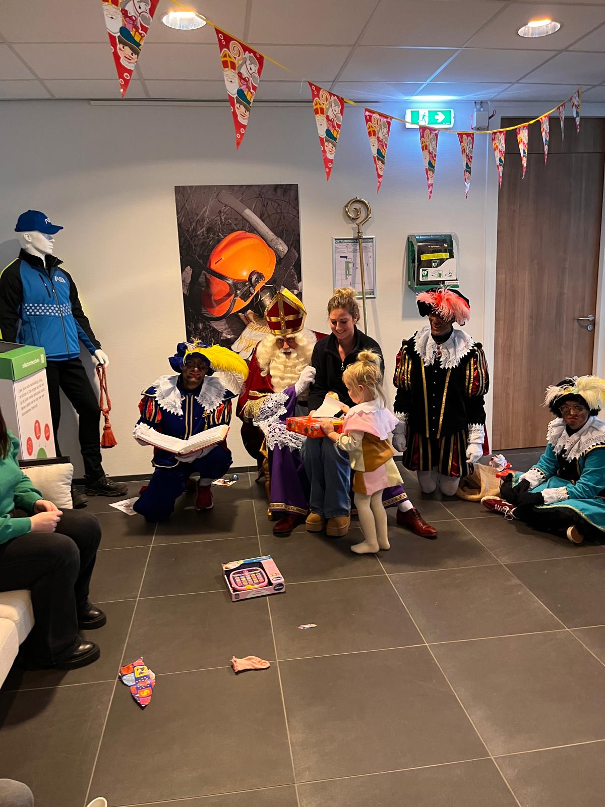 Sinterklaas bij Zijlstra Beroepskleding