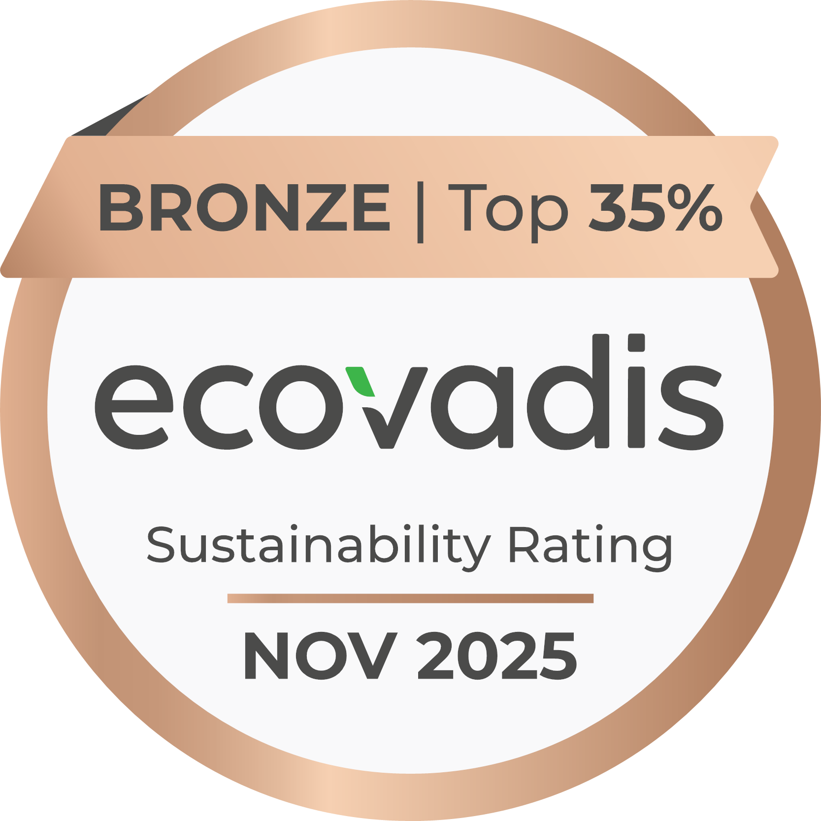 Ecovadis Bronze Zijlstra Beroepskleding